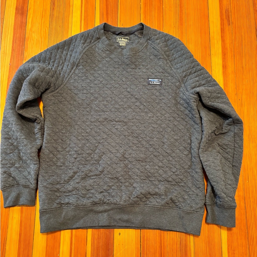 LL Bean Men’s Quilted Sweatshirt L.L. Bean